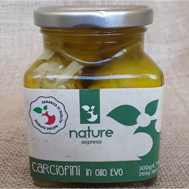 Carciofini in olio extravergine